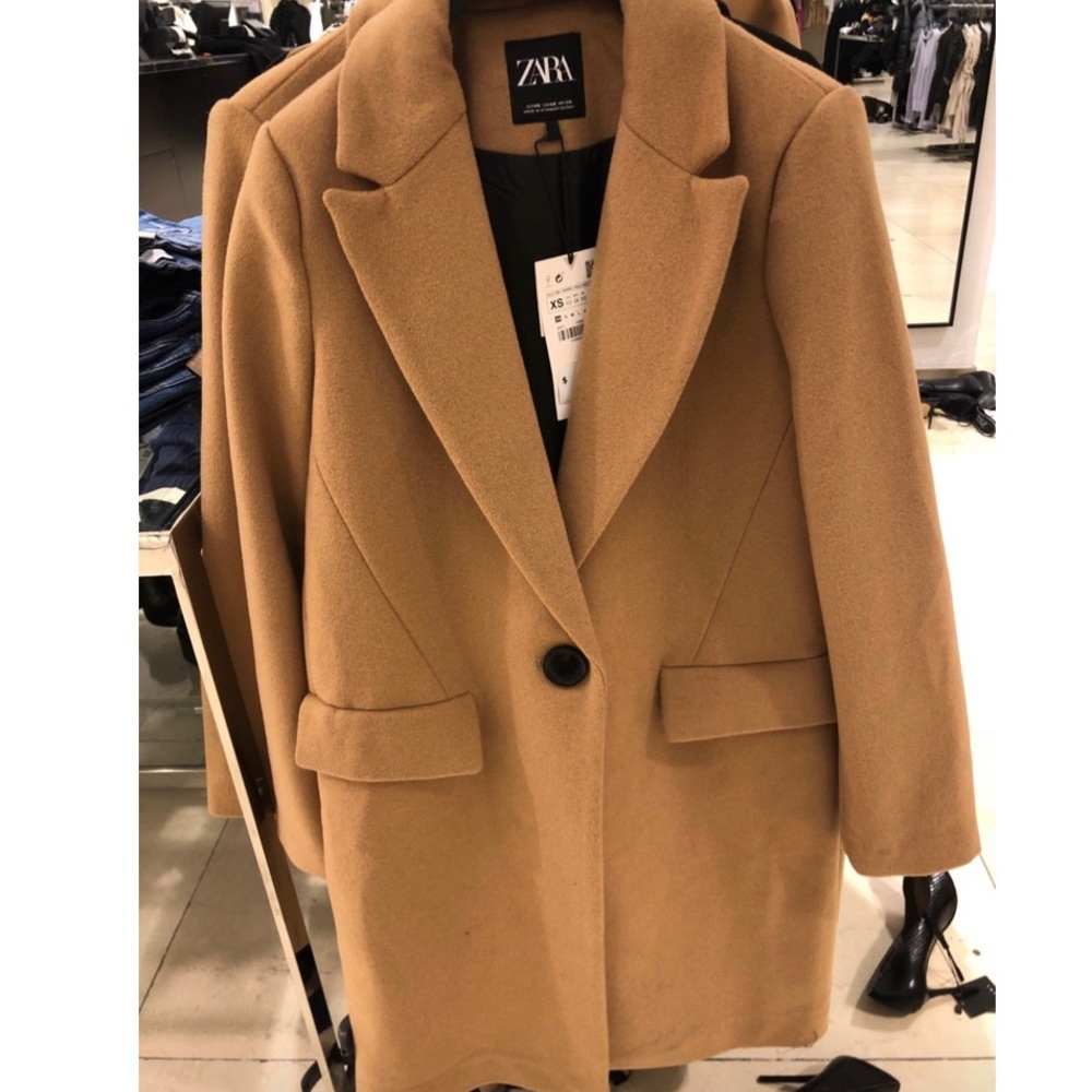Zara menswear coat for women BNWT